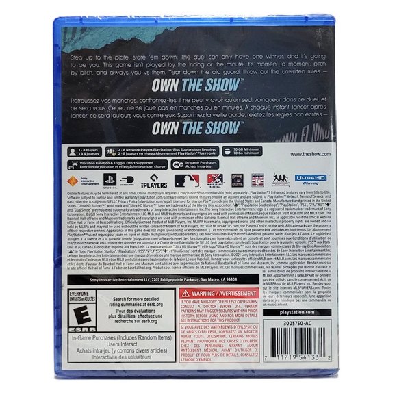 PS5 MLB The Show 21 Video Game *Sealed* - Picture 4 of 5